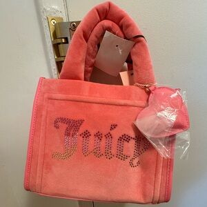 Juicy Couture Velour Puffer Bag Small